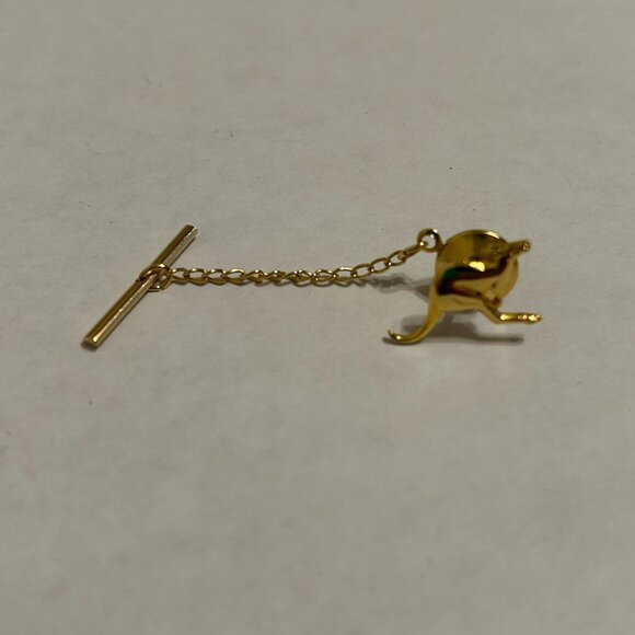 Gold Coloured Kangaroo Tie Pin - Picture 2 of 4